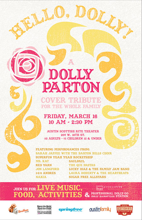 Dolly Parton tribute poster