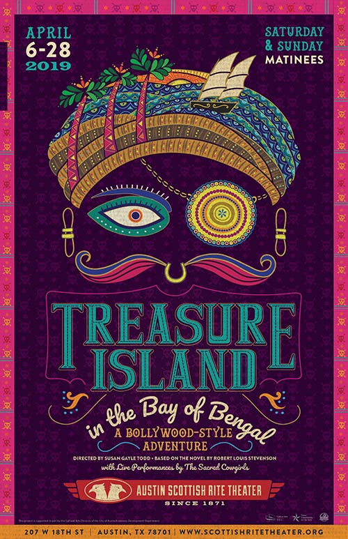 Treasure Island in the Bay of Bengal poster